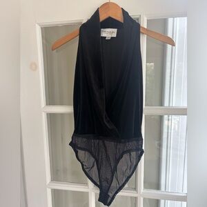 Velvet bodysuit. Size S